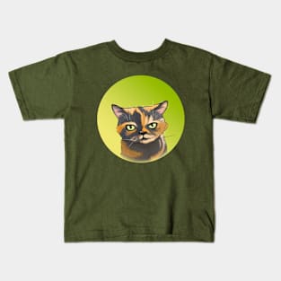 Severe cat Kids T-Shirt